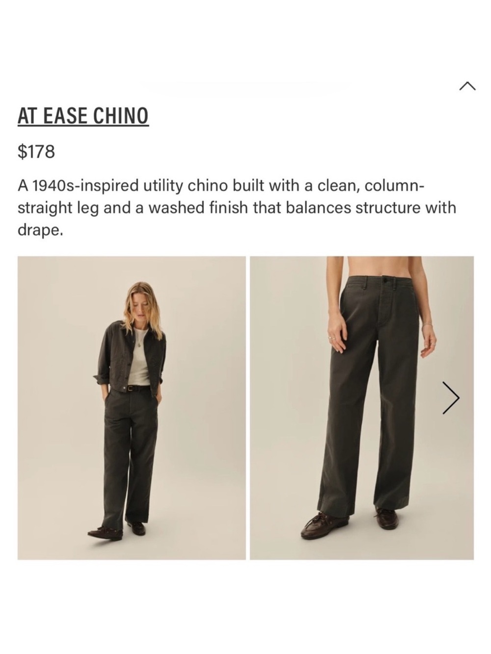 Buck Mason AT EASE CHINO Sz 28